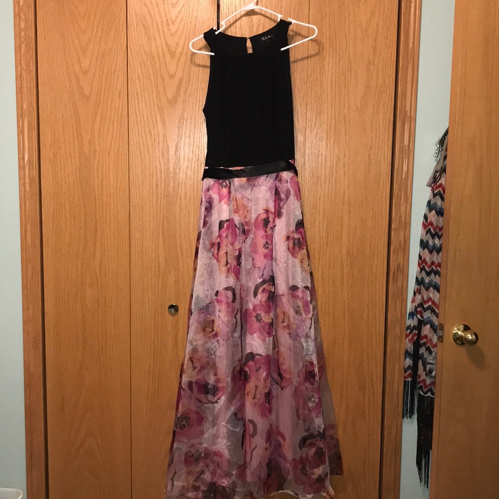 Floral skirt prom Dress